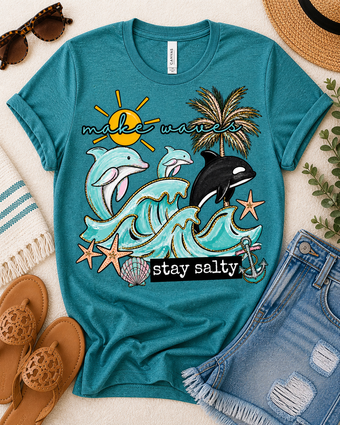 Make Waves Tee