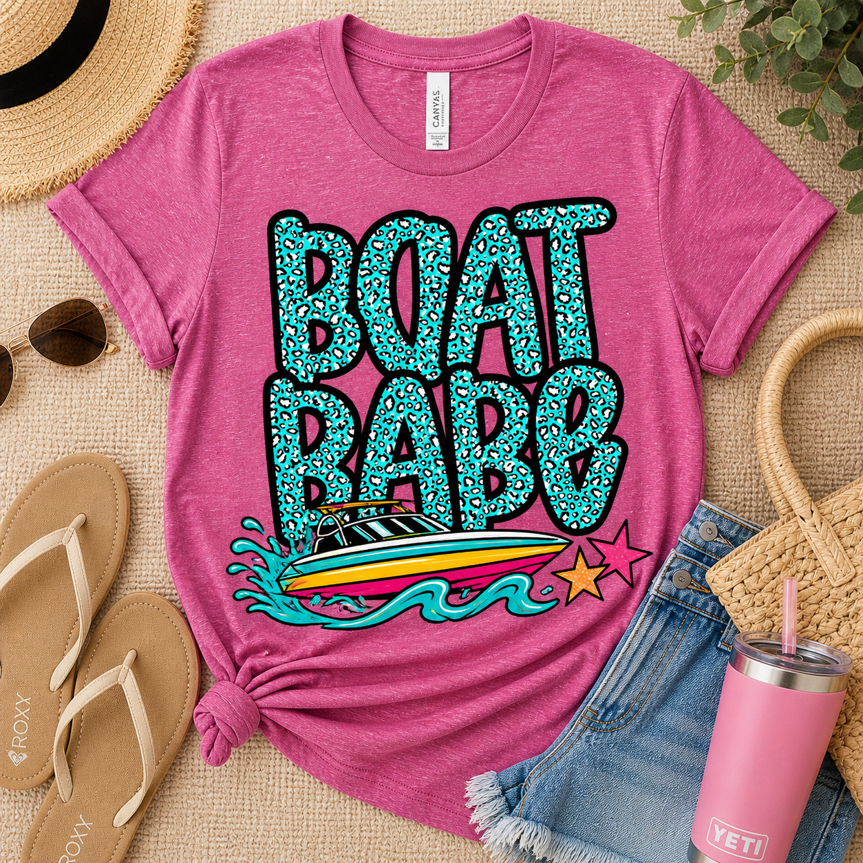 Boat Babe Tee