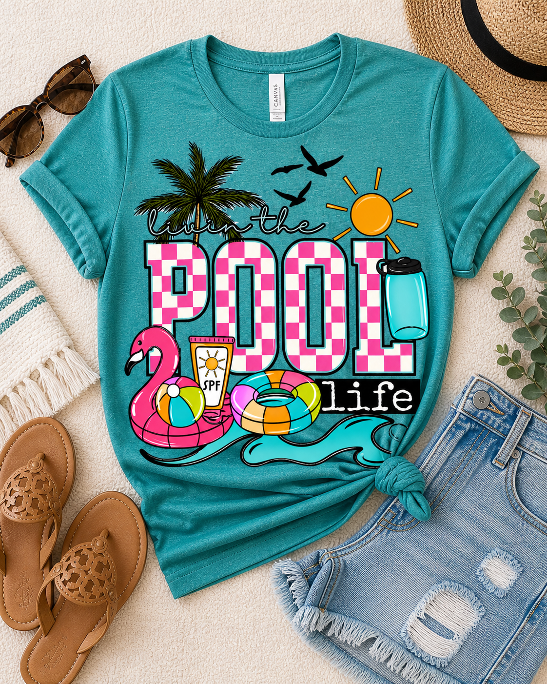 Poolside Mood Tee