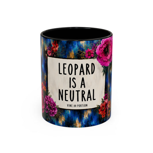 Leopard’s a Neutral Mug (11, 15oz)