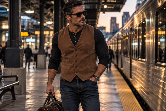 TAKE IT OFF Corduroy Vest