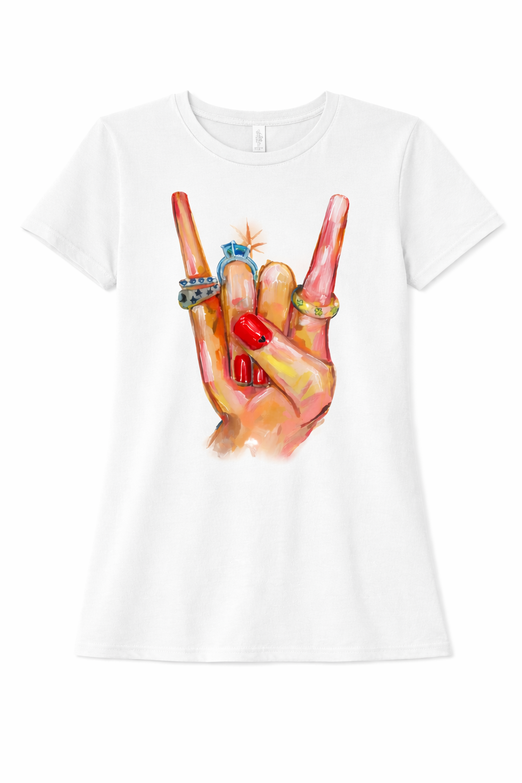 Rock On Graphic Tee – Women’s Relaxed Fit | Vine & Portion™