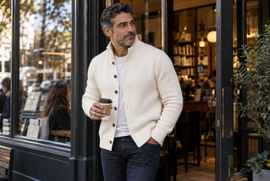 Buttoned Up Button-Down Cardigan