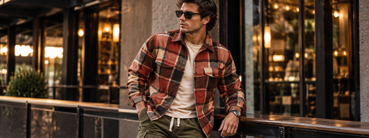 CHECKERED PAST Plaid Overshirt