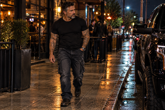 POCKET FULL OF TROUBLE — Loose-Fit Cargo Jeans